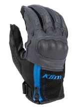 Rękawice motocyklowe Klim Induction szaro-niebieskie
