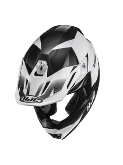 Kask enduro HJC C50 Slide biało-czarny