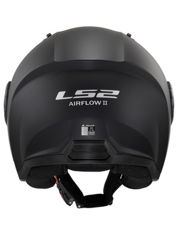 Kask otwarty LS2 OF616 Airflow II Solid czarny matowy