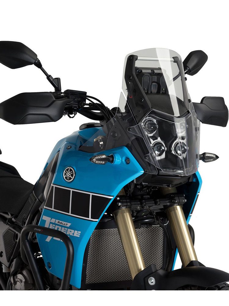 Szyba sportowa PUIG do Yamaha Tenere 700 (19-), Rally Edition (21-), World Raid (22-) lekko przyciemniana