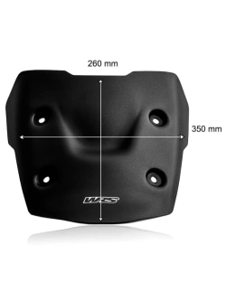 Szyba motocyklowa WRS Enduro BMW F 900 GS (24) czarna matowa