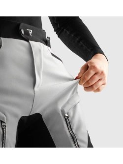 Spodnie motocyklowe damskie tekstylne Rebelhorn Hardy 3.0 czarno-szare