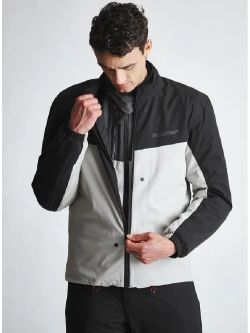 Kurtka motocyklowa tekstylna Modeka Atlaz czarno-popielata