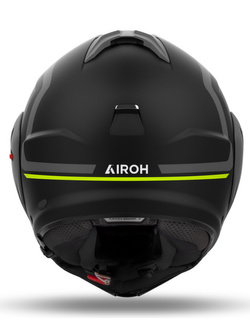 Kask szczękowy Airoh Mathisse II Genius czarno-szaro-żółty