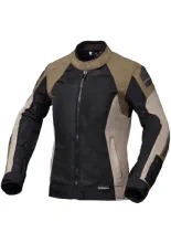Kurtka motocyklowa damska tekstylna Modeka Khao Air II czarno-brązowa