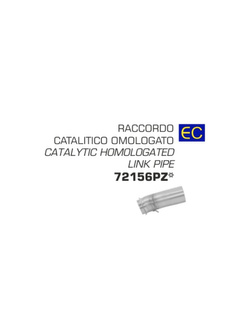 Rura łącząca z katalizatorem Arrow KTM 690 Enduro R [09-16]/ KTM 690 SMC [09-16] 