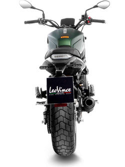Tłumik motocyklowy LeoVince LV-10 Full Black [Slip-On, Black Stainless Steel] do Benelli Leoncino 800 (22-24)