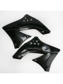 Osłony chłodnicy UFO do Kawasaki KXF 450 (09-11) czarne