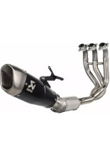 Pełny układ wydechowy Akrapović Triumph Tiger Sport 660 (24-) tytanowy [bez homologacji; z mocowaniem]