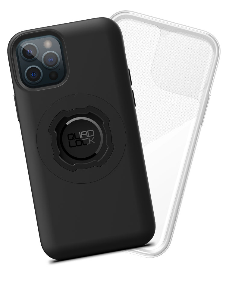 Zestaw: etui MAG na telefon iPhone 12 / 12 Pro (magnetyczne) + wodoodporny pokrowiec MAG Quad Lock