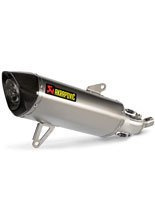 Tłumik motocyklowy Akrapovič Slip-On Line Yamaha MW 300 Tricity (21-24)/ 125 Tricity (21,23)/ CZD 300 A X-Max/ Tech Max (21-22), X-Max 300 X-Max/ Tech Max (23-24) [Stainless steel + Carbon]