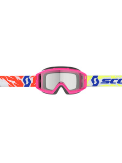 Gogle motocyklowe dziecięce Scott Primal różowe