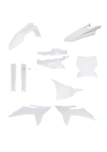 Pełny zestaw plastików Acerbis KTM (wybrane modele) biały