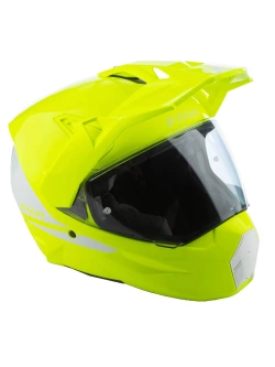 Kask adventure Klim X1 Alpha żółto-biały