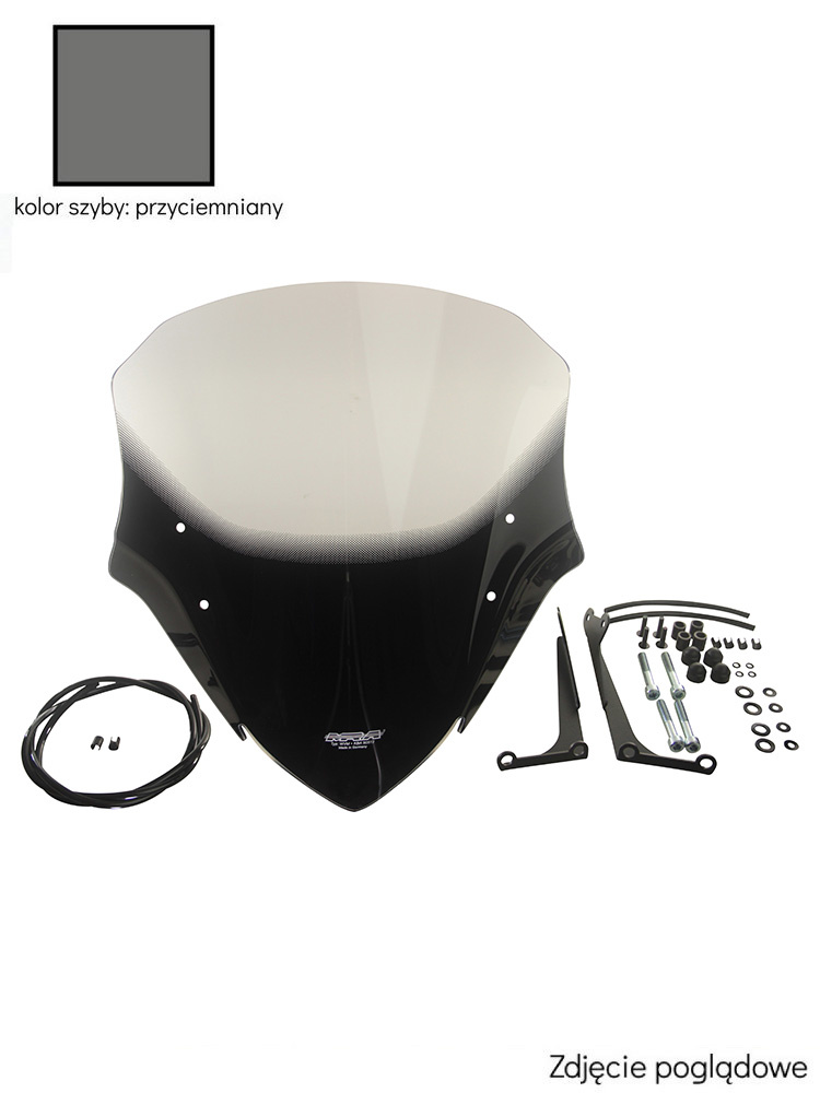 Szyba motocyklowa MRA "NTM" Suzuki GSX-S 750 (17-24) przyciemniana
