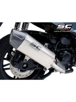 Tłumik motocyklowy SC-Project X-Plorer II GT Honda Forza 350 (21-24) tytan