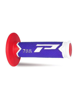 Manetki off-road Progrip 788 biało-niebiesko-czerwone