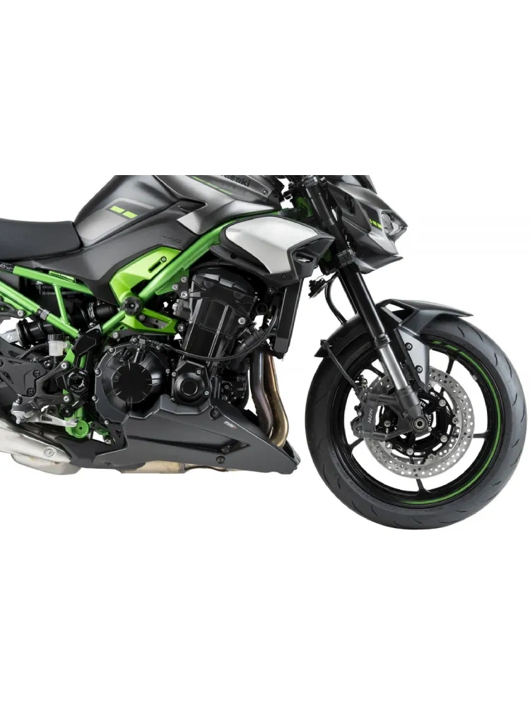 Osłona silnika/ przedni spoiler Puig Kawasaki Z900 (17-)/ SE (22-) czarna