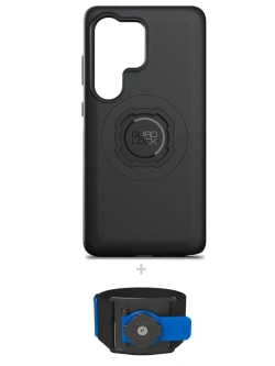 Zestaw do biegania: etui MAG na telefon Samsung Galaxy S26 Ultra (magnetyczne) + opaska sportowa Quad Lock