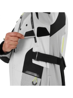 Kurtka motocyklowa tekstylna Shima Hero 3.0 G2 szaro-fluo żółta