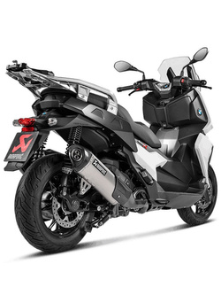 Tłumik motocyklowy Akrapovič BMW C 400 X (18-20), C 400 GT (19-20) [Slip-On Line, Titanium + Carbon] 