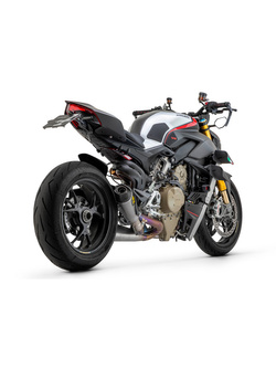 Zestaw tłumików Arrow Works (prawy i lewy) [Full Titanium] - Ducati Streetfighter V4 [20-22]