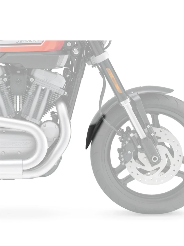 Przedłużenie błotnika motocyklowego przedniego PUIG BMW R1200 RS (15-18)/ R1250 RS (19-) czarne, matowe