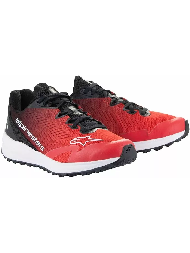 Buty motocyklowe Alpinestars Meta Road V2 czarno-czerwone