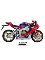 Tłumik CR-T Slip-on NISKA POZYCJA (Siatką tytanową na wylocie tłumika) SC-Project do Honda CBR 1000RR / SP [17]