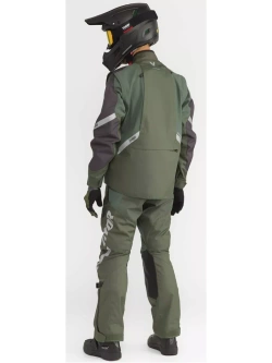 Spodnie cross Thor Terrain Over-the-Boot zielono-szare