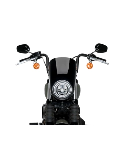 Owiewka motocyklowa sportowa PUIG Anarchy Harley Davidson Softail Street Bob FXBB (18-24) czarna