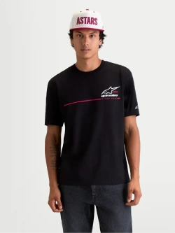 Koszulka z krótkim rękawem Alpinestars P1 CSF czarna