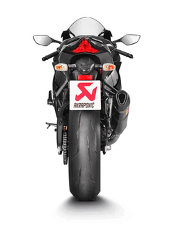 Wspornik i zacisk Akrapovič Kawasaki Ninja ZX-10R (17-20)/ SE (18-20)/ Ninja ZX-10RR (17-20) [włókno węglowe]