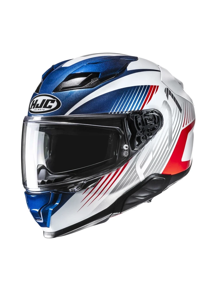 Kask integralny HJC F71 Catos niebiesko-biały