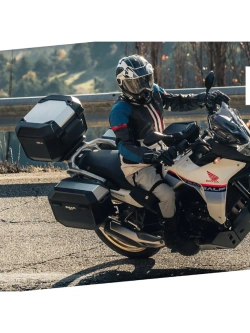 Zestaw 2 kufrów bocznych Shad TR27 czarne, aluminiowa pokrywa [pojemność 2 x 27L]