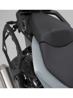 Zestaw: kufry boczne 45/45L + kufer centralny 38L Trax Adv + stelaże SW-MOTECH do BMW S 1000 XR (19-) czarne