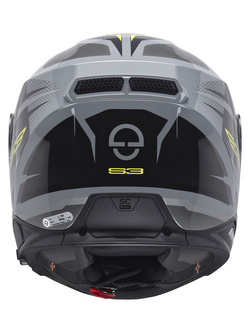 Zestaw: Kask integralny Schuberth S3 Apex czarno-szary + dedykowany interkom motocyklowy Schuberth SC2