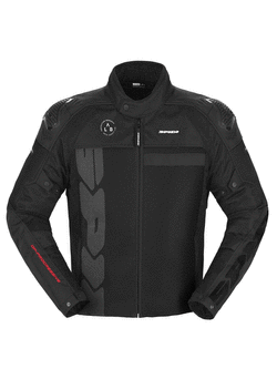 Kurtka motocyklowa tekstylna Spidi Progressive Net WindOut czarna