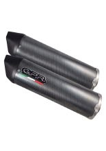 Tłumiki G.P.R Furore Evo4 Poppy do Aprilii Dorsoduro 900 (17-20) Stal nierdzewna