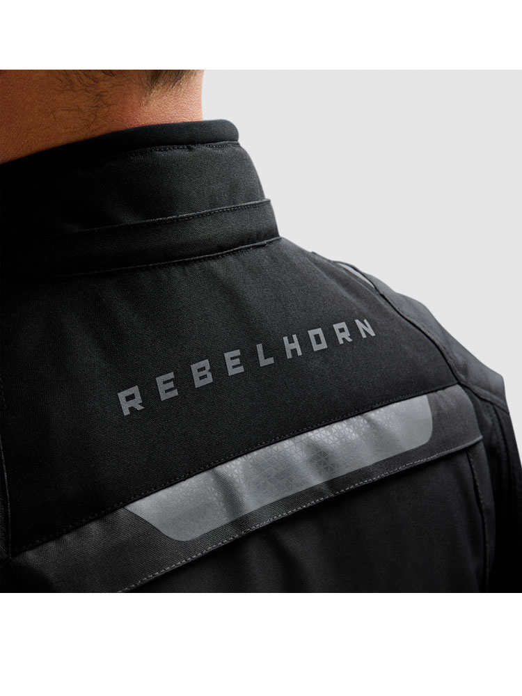 Kurtka motocyklowa tekstylna Rebelhorn Cubby V czarna