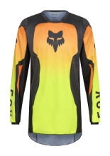 Bluza enduro Fox 180 Shield fluo-pomarańczowa