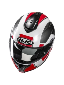 Kask szczękowy HJC C91N Jyn biało-czerwony
