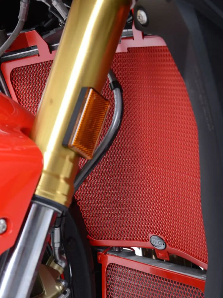 Osłona chłodnicy R&G aluminiowa do BMW S1000R (17-20) czerwona