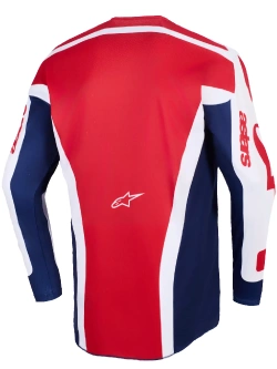 Bluza cross Alpinestars MX Racer Riway biało-czerwono-niebieska