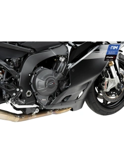 Pokrywy dekli silnika PUIG Yamaha MT-09/SP (21-)/MT-09 Y-AMT/XSR900 GP (24-)/XSR900 (22-)/YZF-R9 (25-) czarne