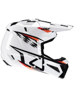 Kask enduro Leatt Moto 3.5 V25 z goglami czarno-szarymi