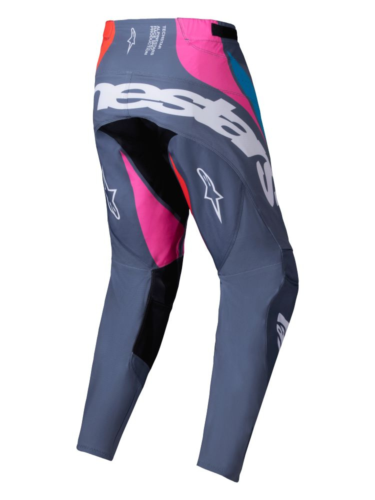 Spodnie cross Alpinestars MX Techstar Dreem szaro-wielokolorowe