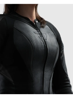 Kurtka motocyklowa damska skórzana Rebelhorn Diva RS czarna