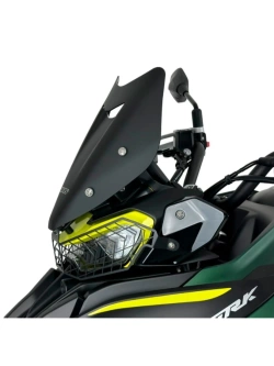 Szyba motocyklowa WRS Sport Benelli TRK 702/ X (23-) czarna matowa