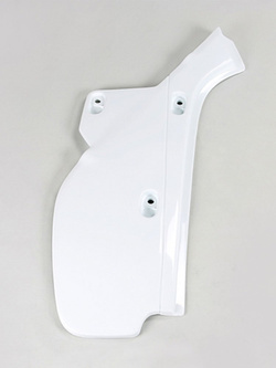 Osłona boczna tylne (lewa strona) UFO do Honda XR 600R (88-00) biała